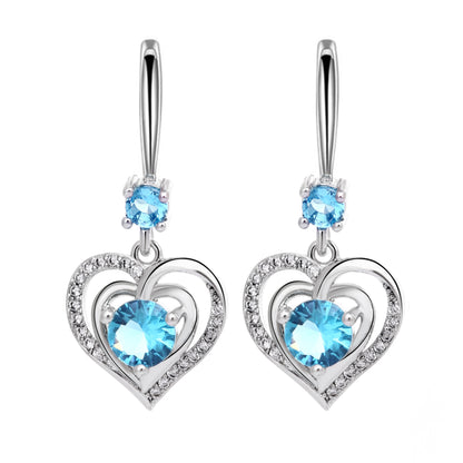 Premium Celestial Blue Spark Earrings™